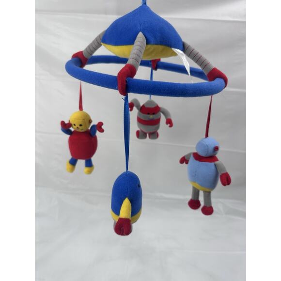 North American Bear Co Baby Bot Musical Mobile “Children’s Marching Song” Crib - Picture 4 of 14